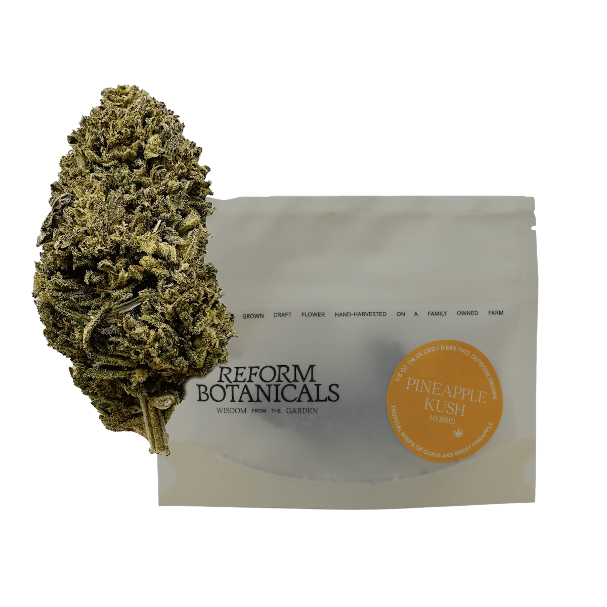 Reform Botanicals | CBD Flower | 3.5g | Pineapple Kush