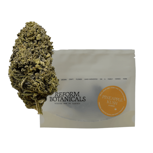 Reform Botanicals | CBD Flower | 3.5g | Pineapple Kush
