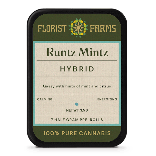 Florist Farms | Preroll | 7pk | 3.5g | Runtz Mintz