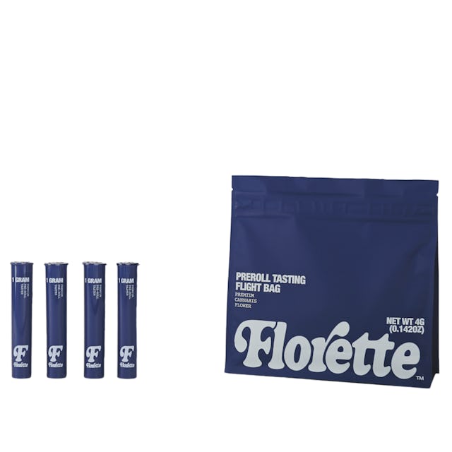 Florette | Preroll | 4pk | 4g | Tasting Flight Bag