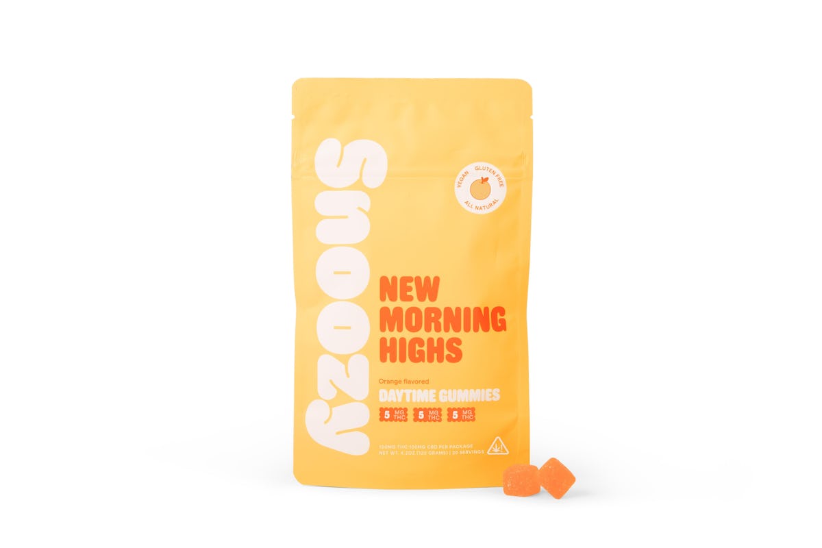Snoozy | Gummy | 20pk | 100mg | 1:1:1 | New Morning Heights | Orange (THC:CBG:CBD)