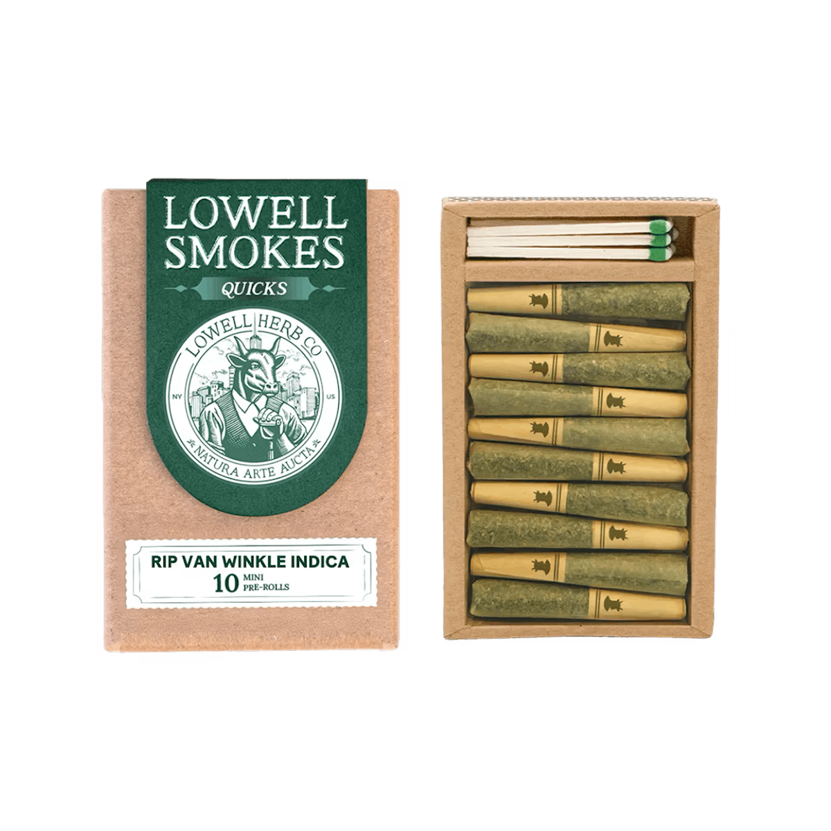 Lowell | Preroll | 10pk | 3.5g | Rip Van Winkle