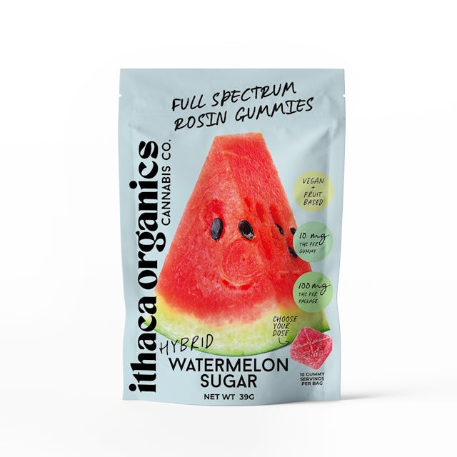 Ithaca Organics | Gummy | 10pk | 100mg | Rosin Watermelon Sugar