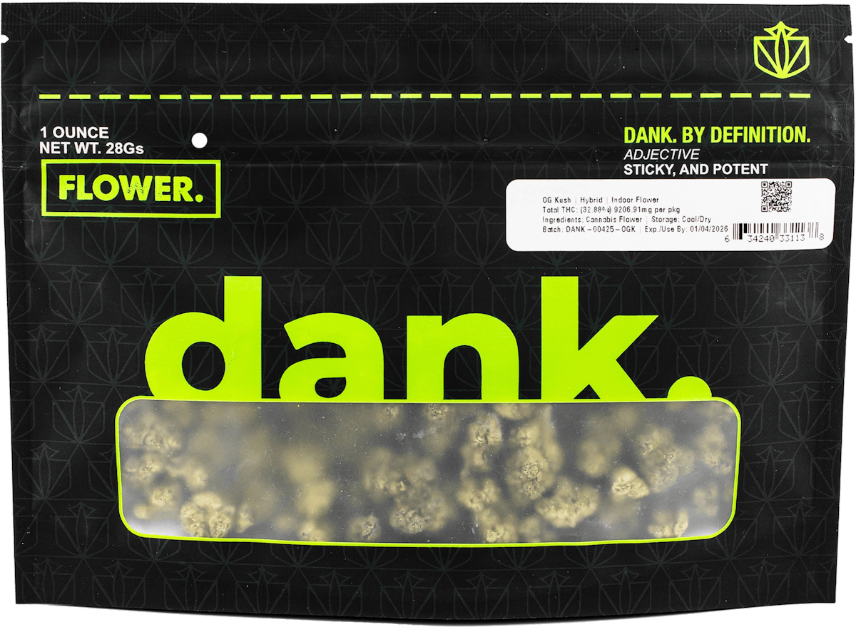 Dank | Flower | 28g | OG Kush