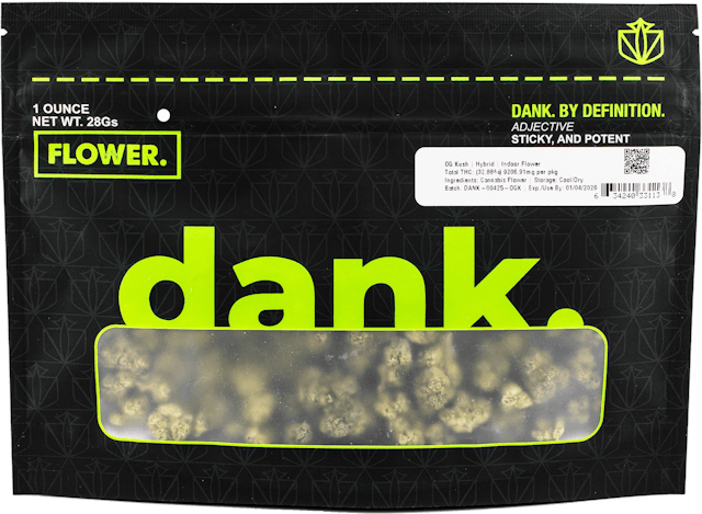 Dank | Flower | 28g | OG Kush