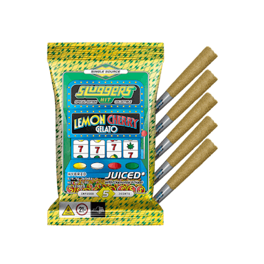 Sluggers | Preroll | 5pk | 3.5g | Infused Lemon Cherry Gelato