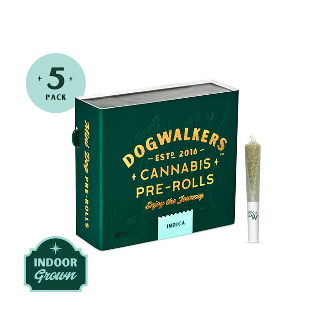 Dogwalkers | Preroll | 5pk | 1.75g | Animal Face