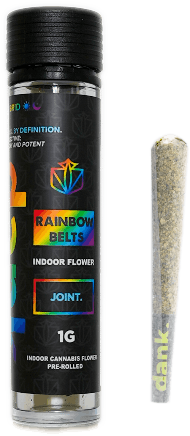 Dank | Preroll | 1g | Rainbow Belts
