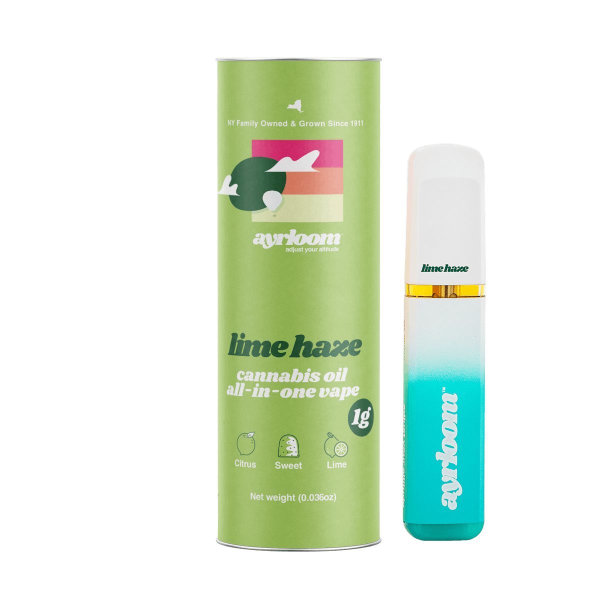 Ayrloom | Vape | 1g AIO | Lime Haze