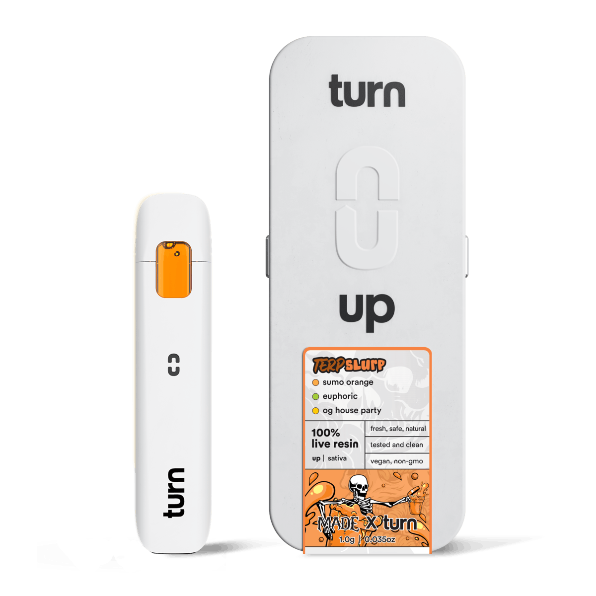 Turn | Vape | 1g AIO | Live Resin Terp Slurp