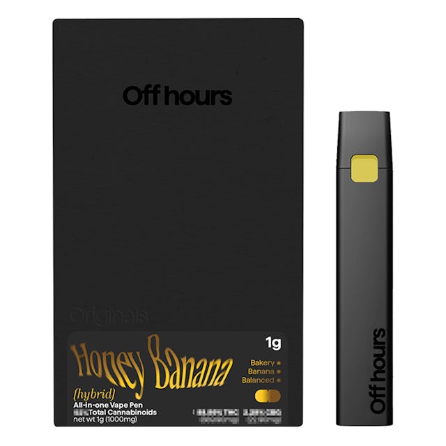 Off Hours | Vape | 1g AIO | Honey Banana