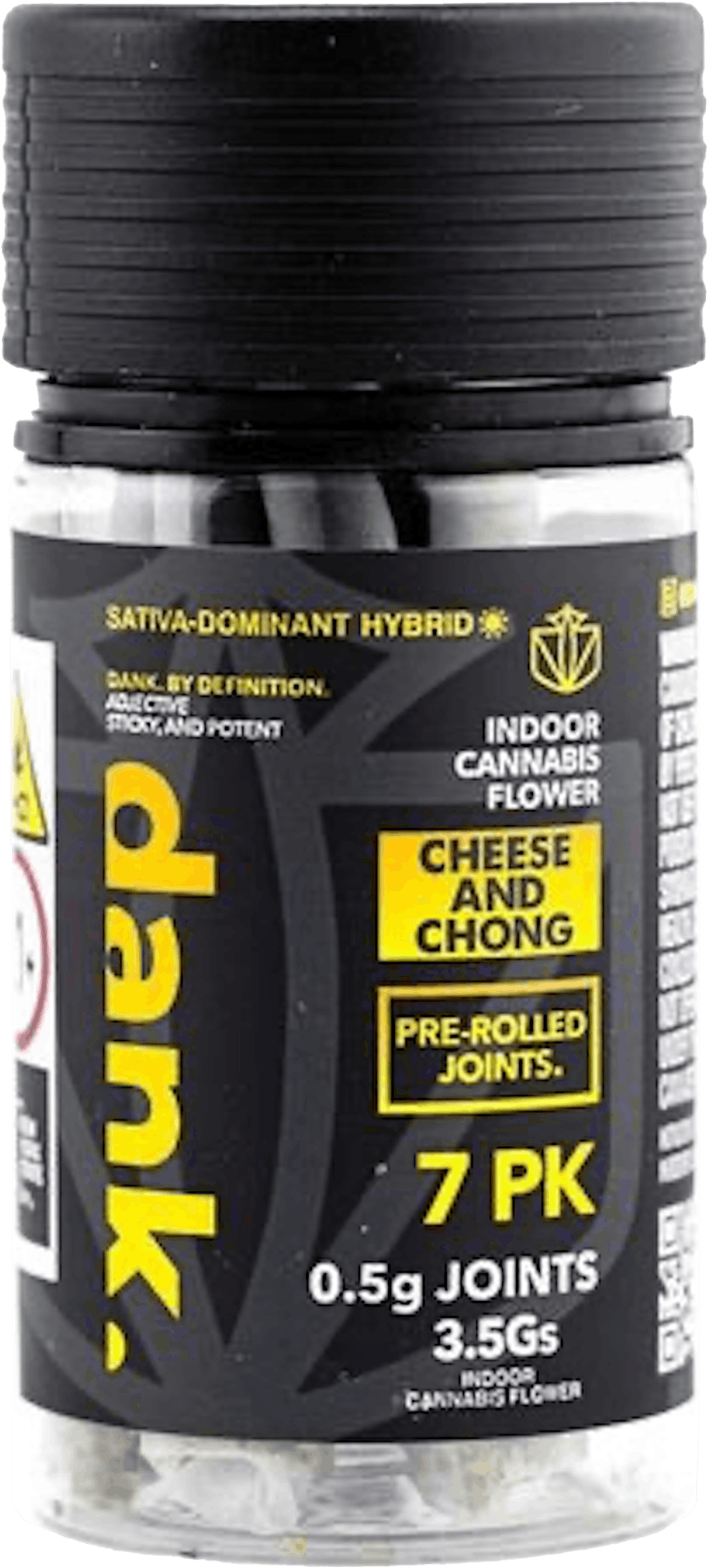Dank | Preroll | 7pk | 3.5g | Cheese and Chong