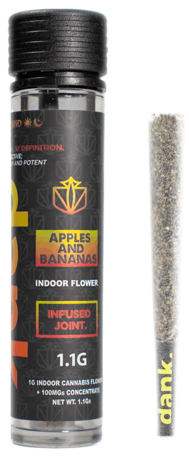 Dank | Preroll | 1.1g | Infused Apples and Bananas