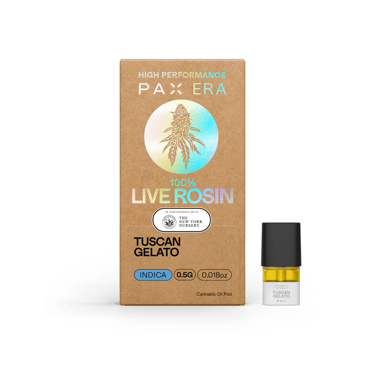 Pax | Vape | .5g Pod | Live Rosin Tuscan Gelato