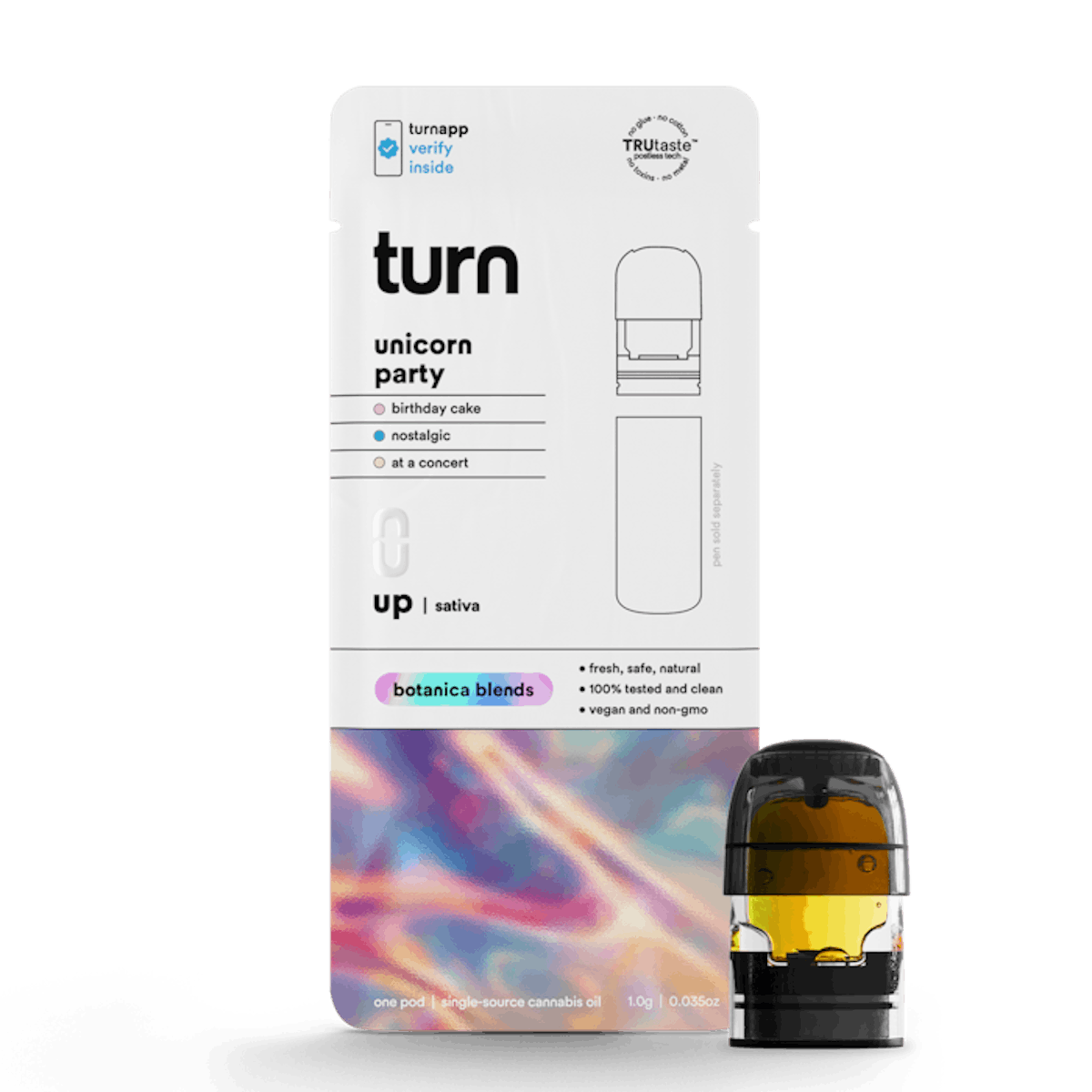Turn | Vape | 1g Pod | Unicorn Party