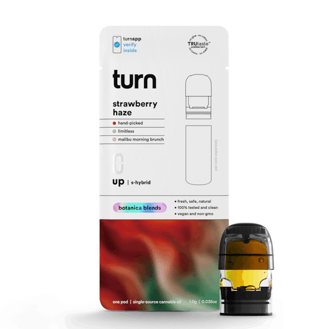 Turn | Vape | 1g Pod | Strawberry Haze
