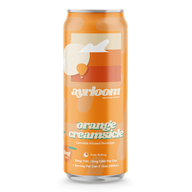 Ayrloom | Beverage | 12oz | Orange Creamsicle Soda 2:1