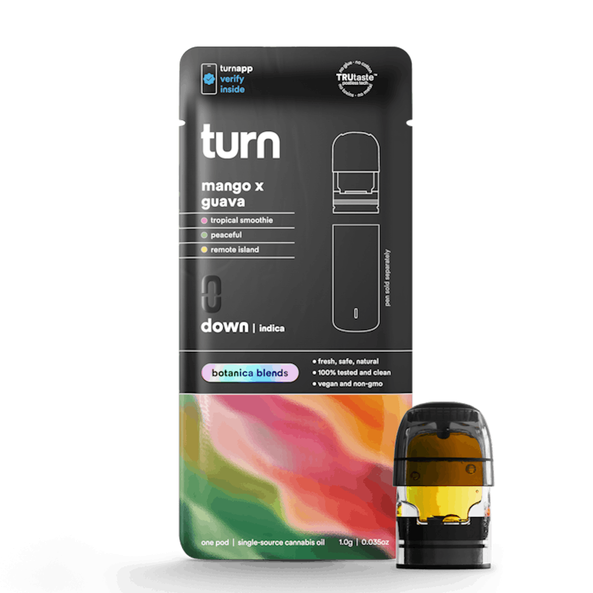 Turn | Vape | 1g Pod | Mango x Guava