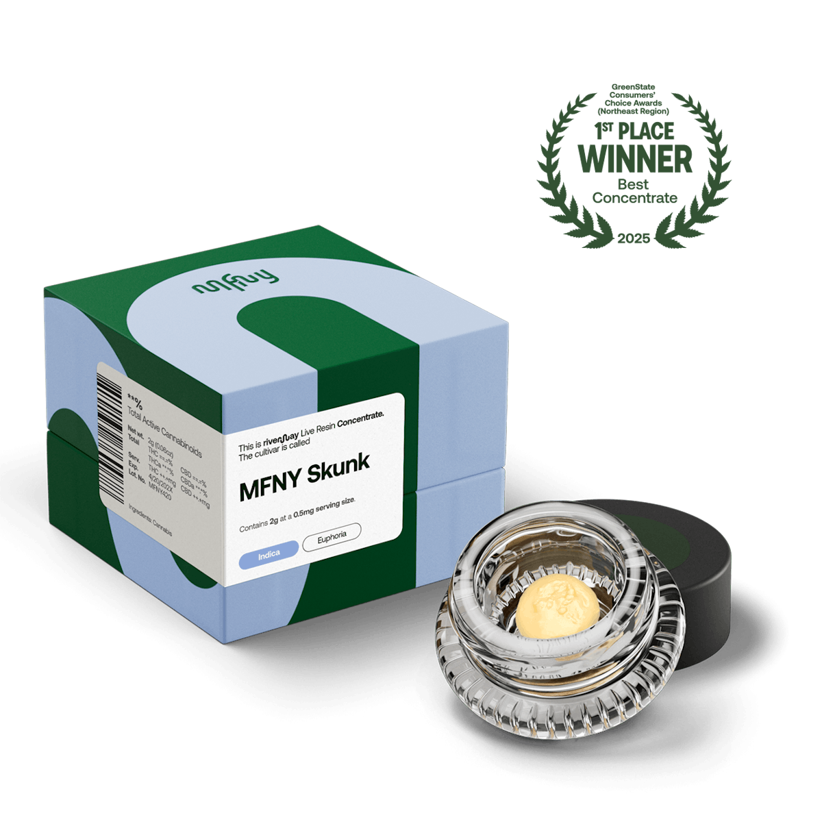 MFNY | Live Resin Badder | 2g | MFNY Skunk