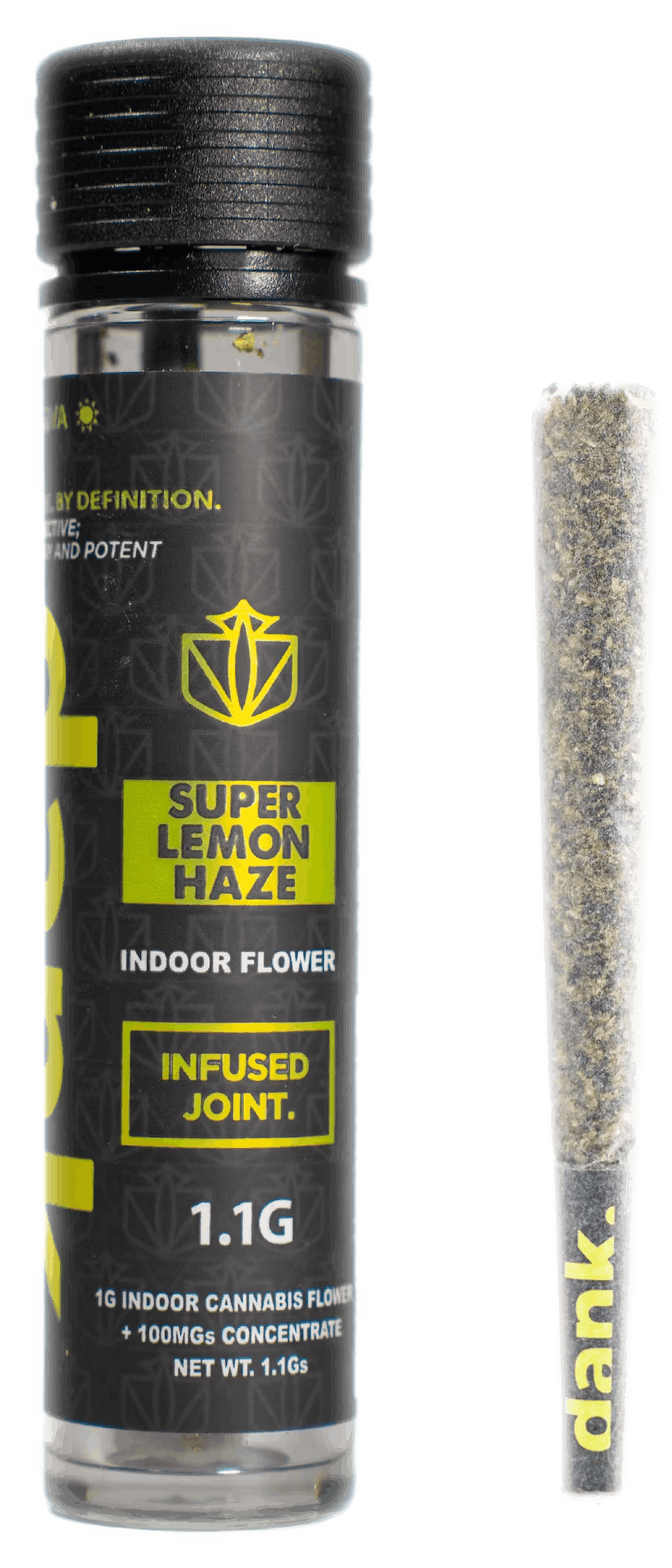 Dank | Preroll | 1.1g | Infused Super Lemon Haze