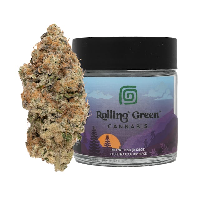 Rolling Green | Flower | Premium Jar | 3.5g | Pina Colada