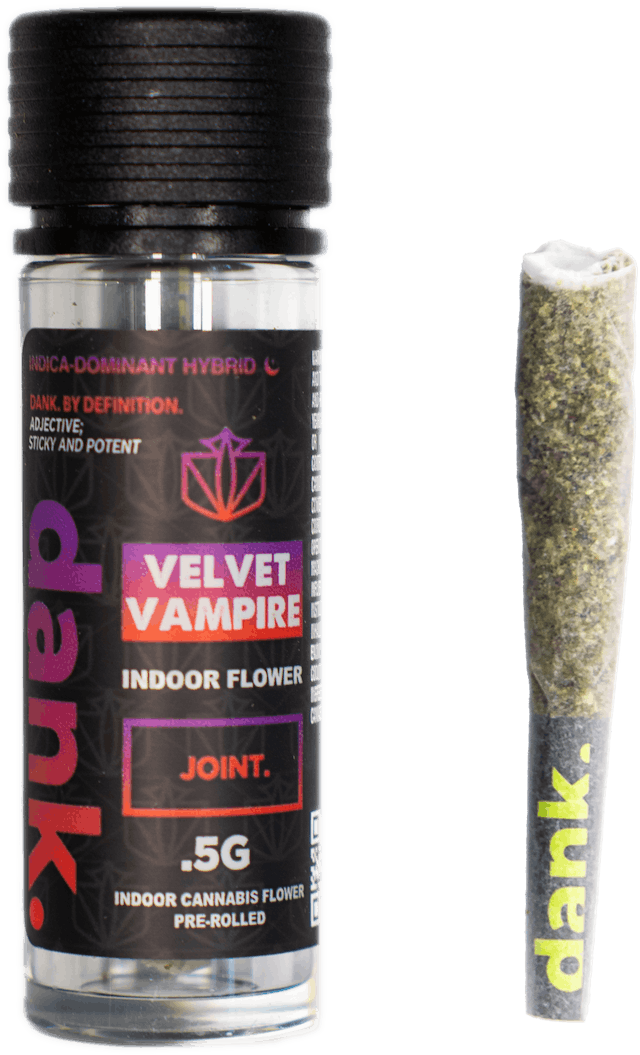 Dank | Preroll | .5g | Velvet Vampire