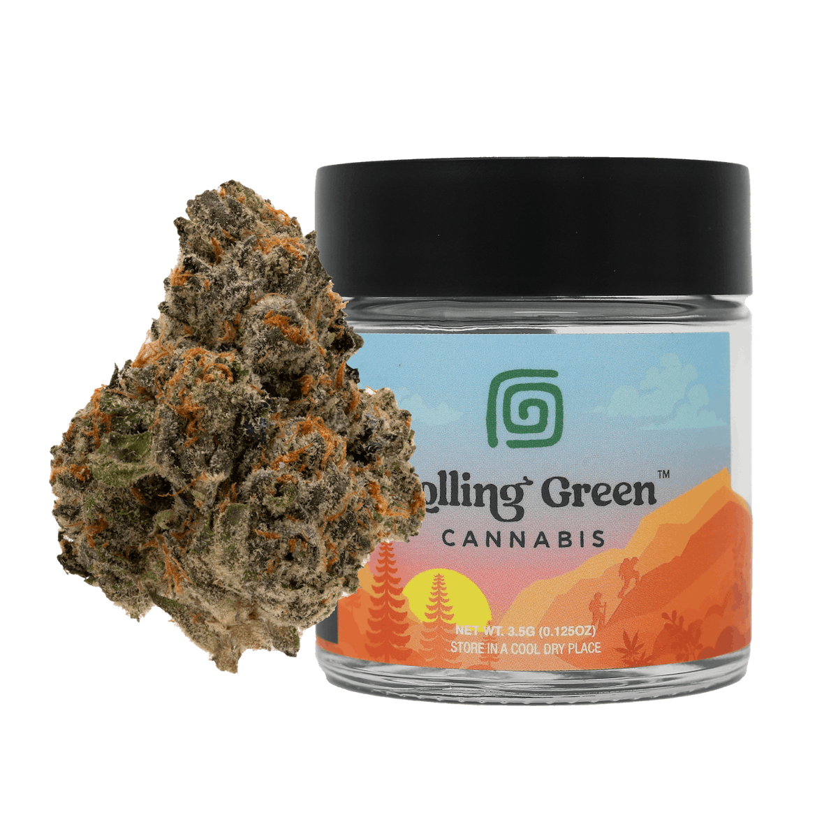 Rolling Green | Flower | Standard Jar | 3.5g | G41