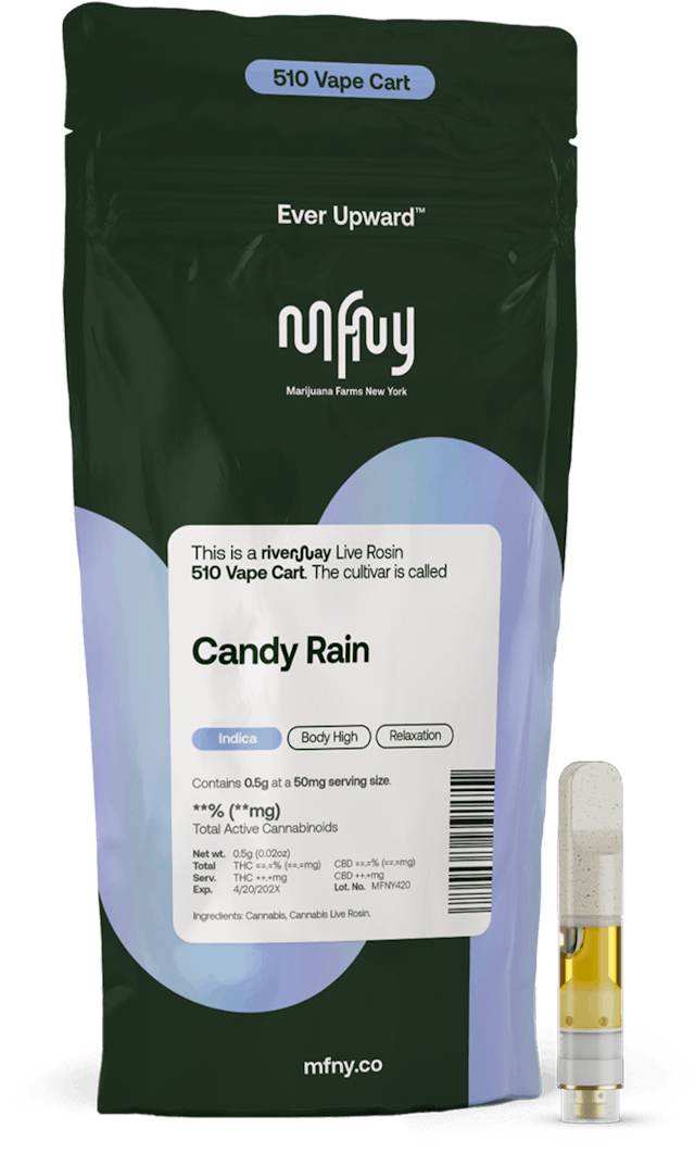 MFNY | Vape | .5g Cart | Live Rosin Candy Rain