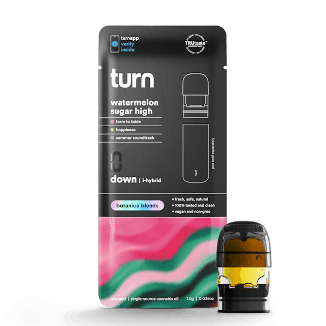 Turn | Vape | 1g Pod | Watermelon Sugar High