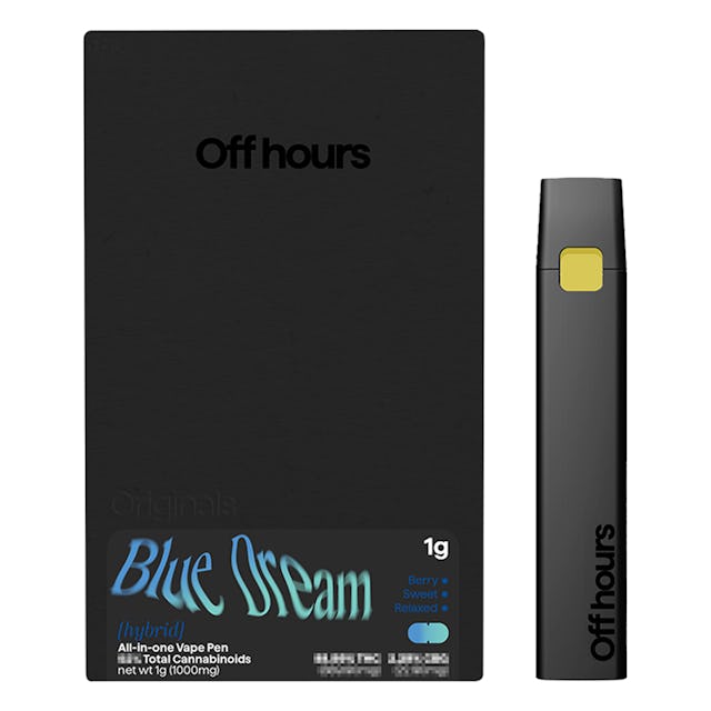 Off Hours | Vape | 1g AIO | Blue Dream
