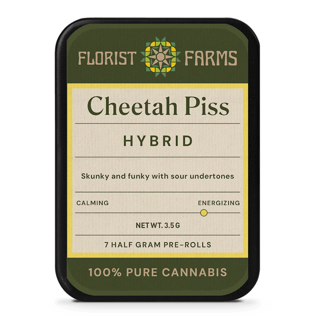 Florist Farms | Preroll | 7pk | 3.5g | Cheetah Piss