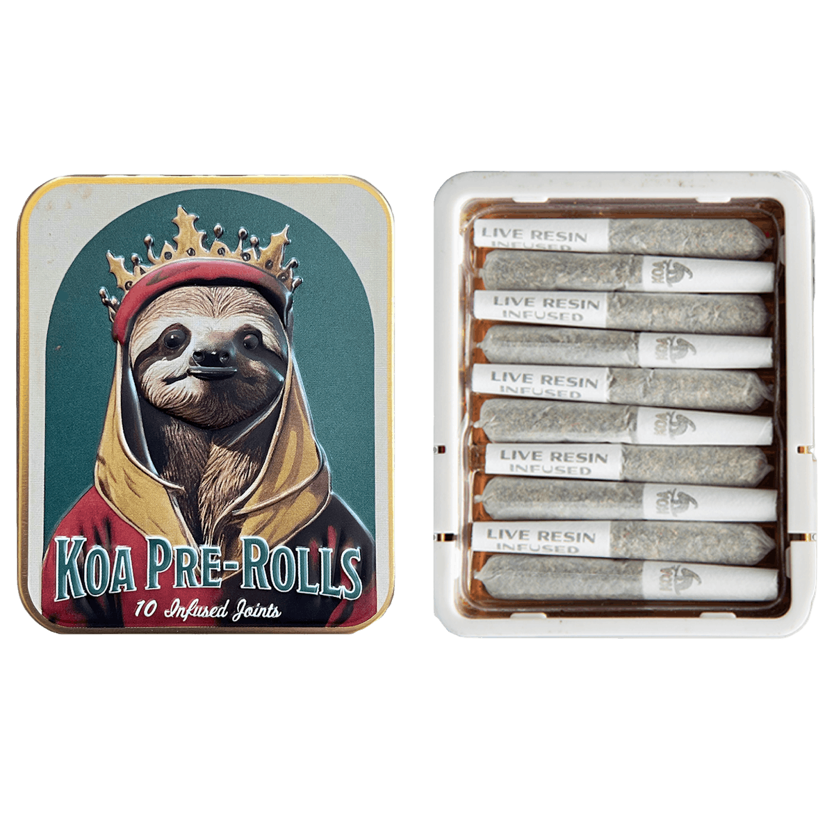KOA | Preroll | 10pk | 3.5g | Live Resin Infused | Queen of the South