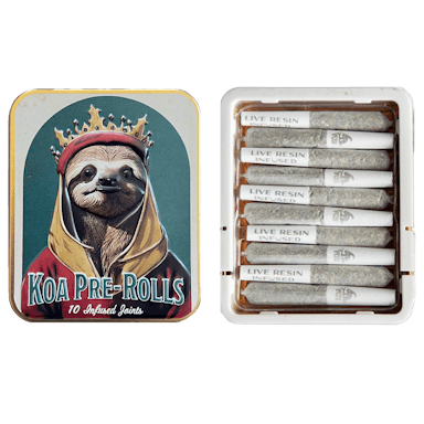 KOA | Preroll | 10pk | 3.5g | Live Resin Infused | Queen of the South