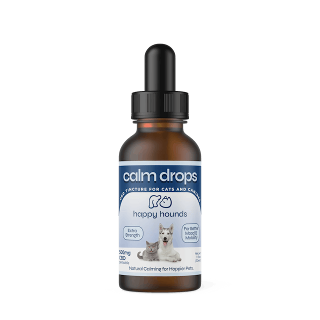 Happy Hounds | Tincture | 500mg | Calm Drops | Extra-Strength