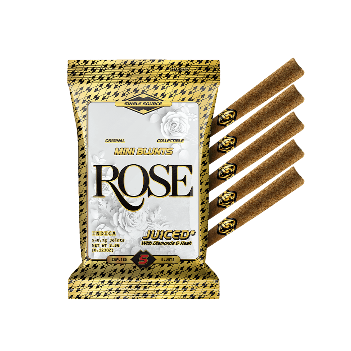 Sluggers | Blunt | 5pk | 3.5g | Infused Rose