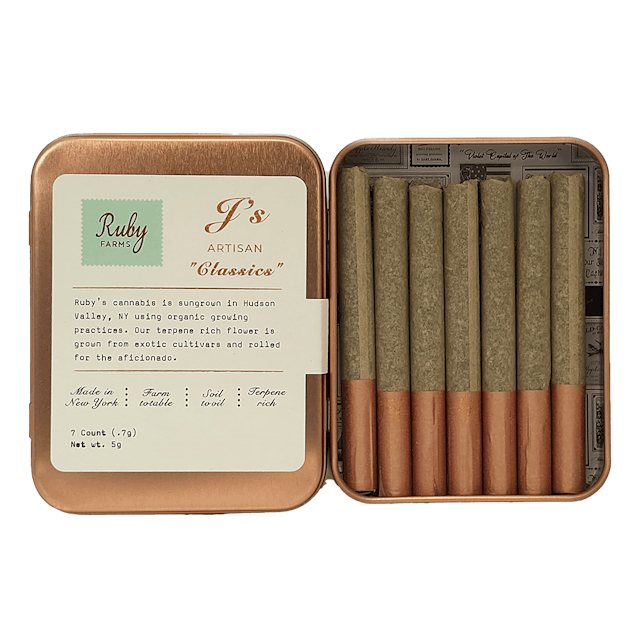 Ruby Farms | Preroll | 7pk | 5g | Grand Daddy Purple Classics