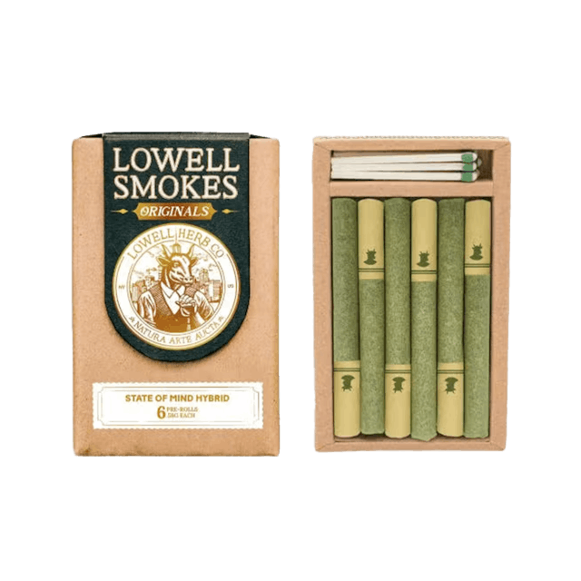 Lowell | Preroll | 6pk | 3.6g | State of Mind