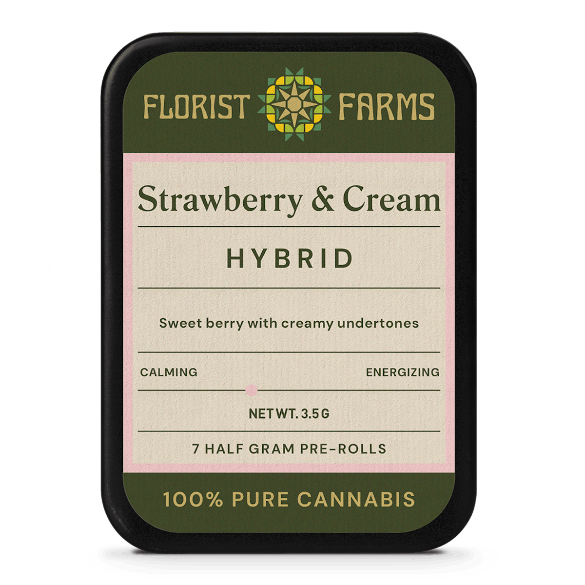 Florist Farms | Preroll | 7pk | 3.5g | Strawberry & Cream