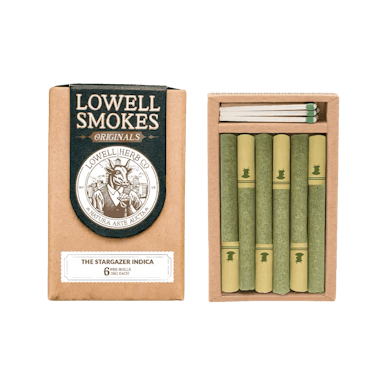 Lowell | Preroll | 6pk | 3.6g | Star Gazer Joints