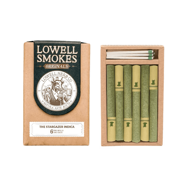 Lowell | Preroll | 6pk | 3.6g | Star Gazer Joints
