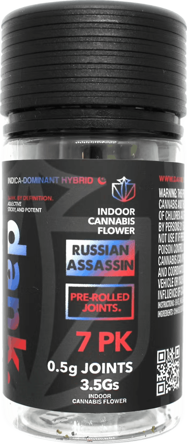 Dank | Preroll | 7pk | 3.5g | Russian Assassin