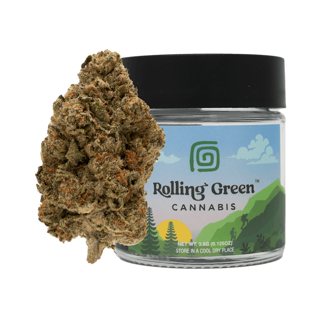 Rolling Green | Flower | Value Jar | 3.5g | Sunset Mint