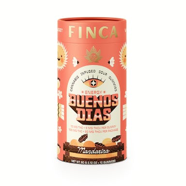 Finca | Gummy | 10pk | 100mg | ENERGY Buenos Dias Mandarina 2:1 (THC:THCV)