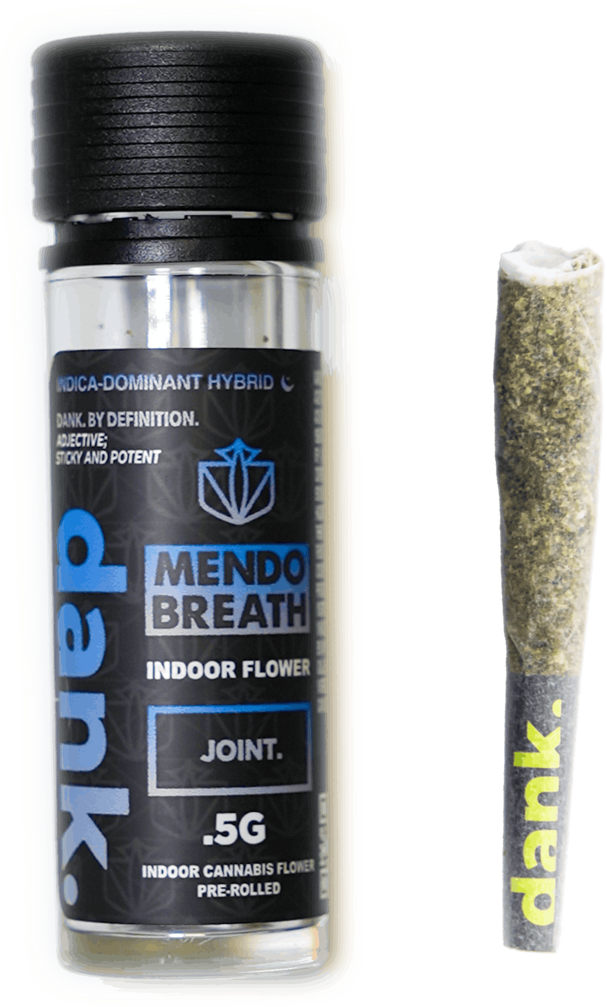 Dank | Preroll | .5g | Mendo Breath