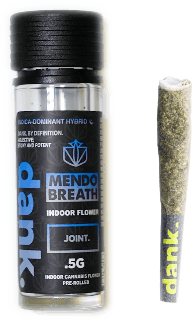Dank | Preroll | .5g | Mendo Breath