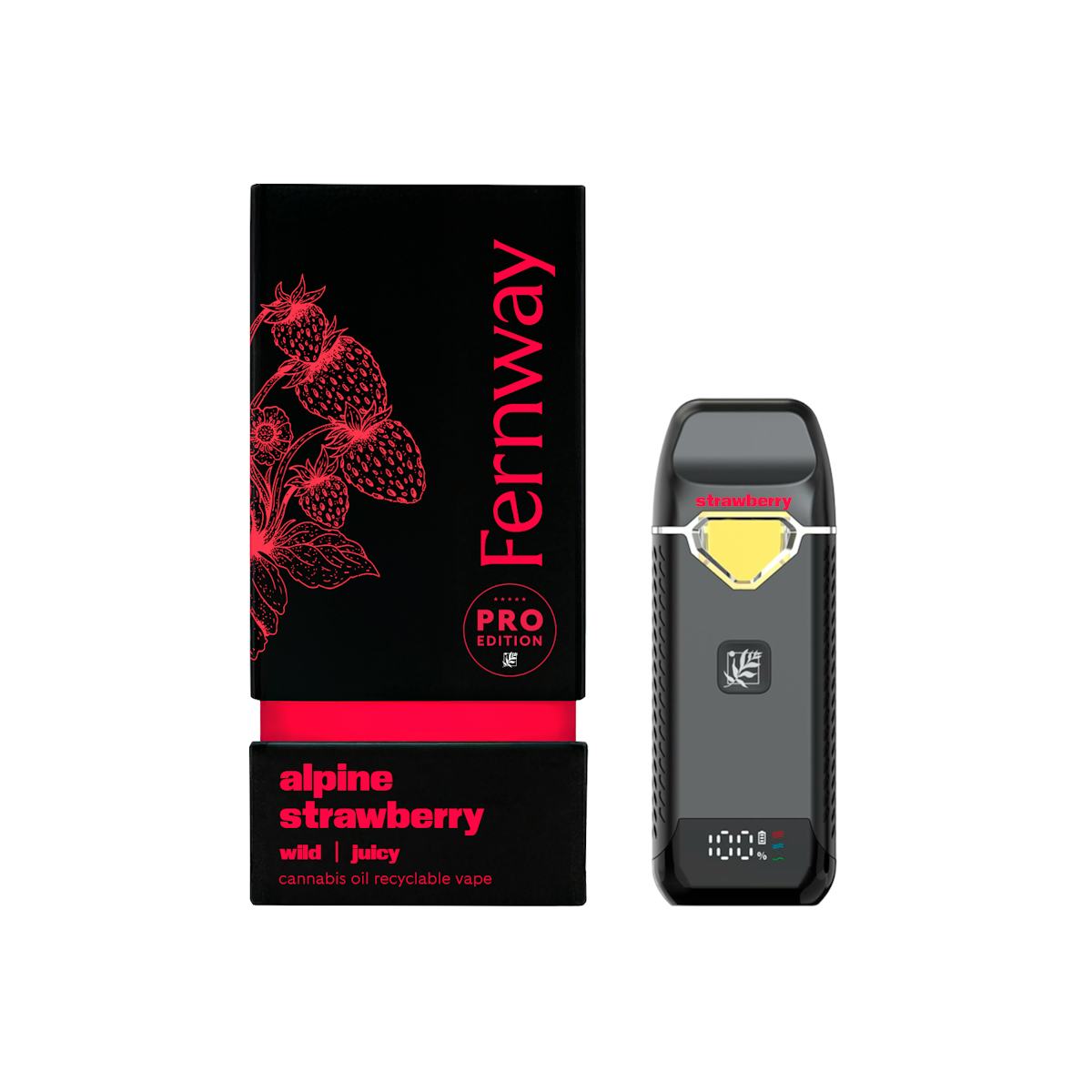 Fernway | Vape | 2g | AIO Traveler PRO | Alpine Strawberry