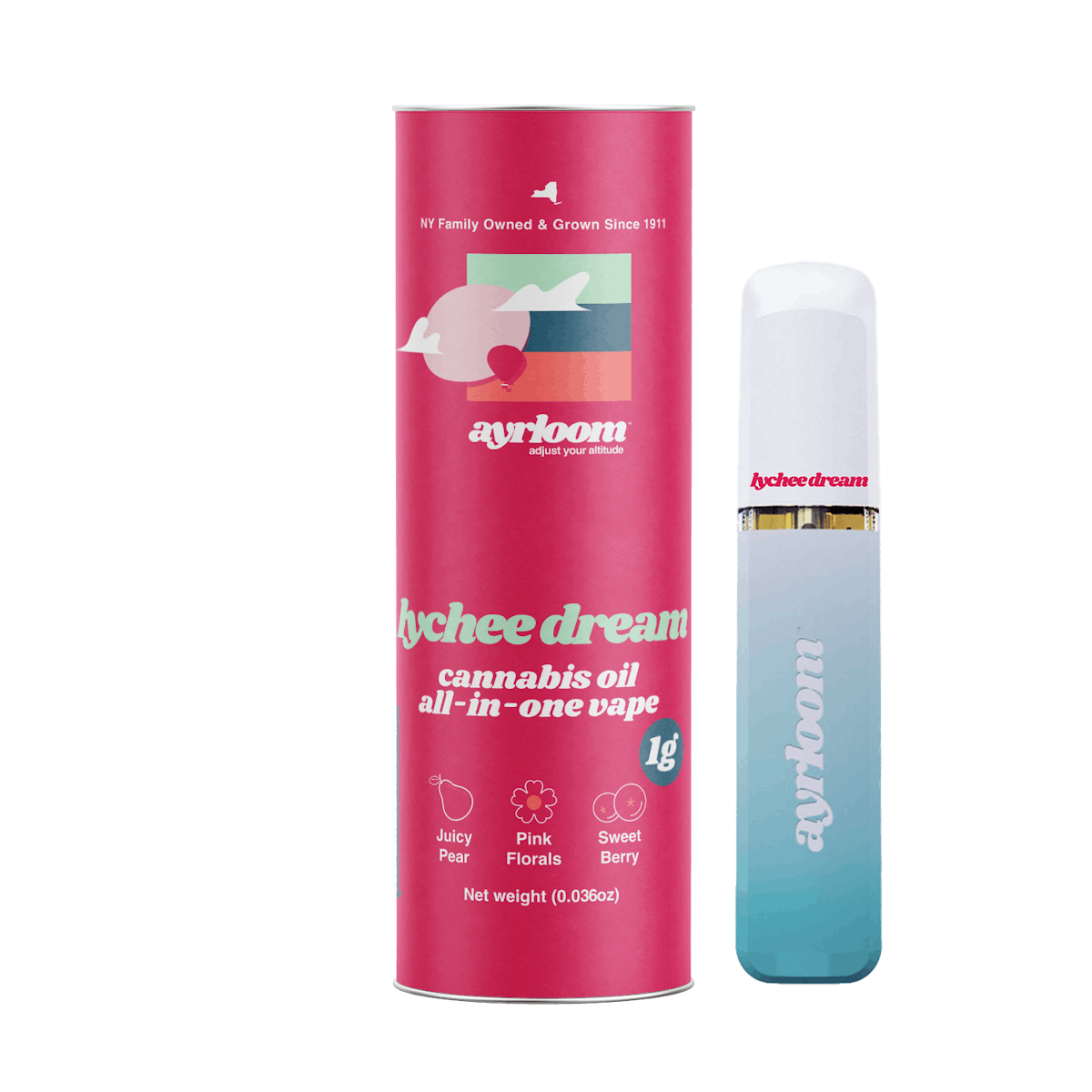 Ayrloom | Vape | 1g AIO | Lychee Dream