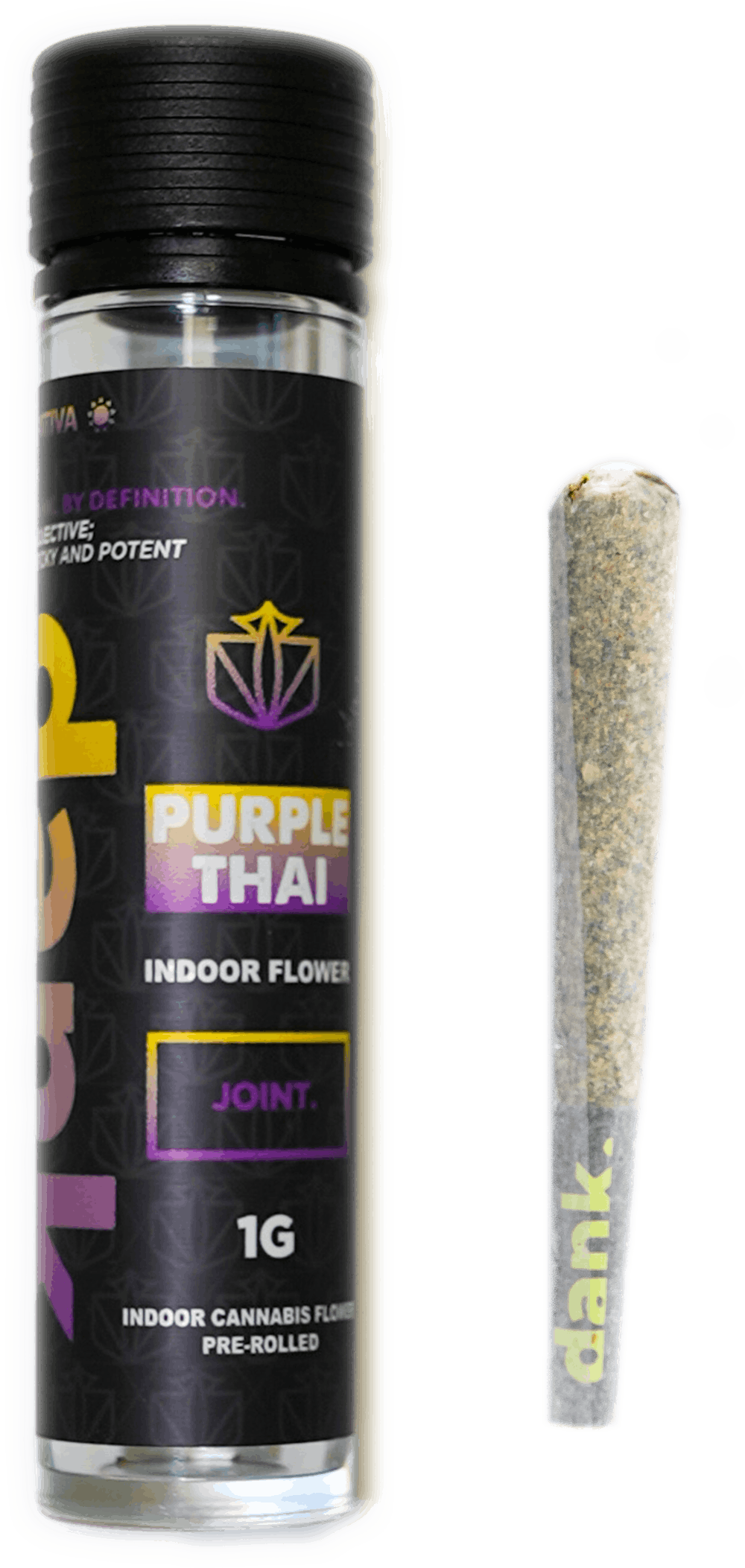 Dank | Preroll | 1g | Purple Thai