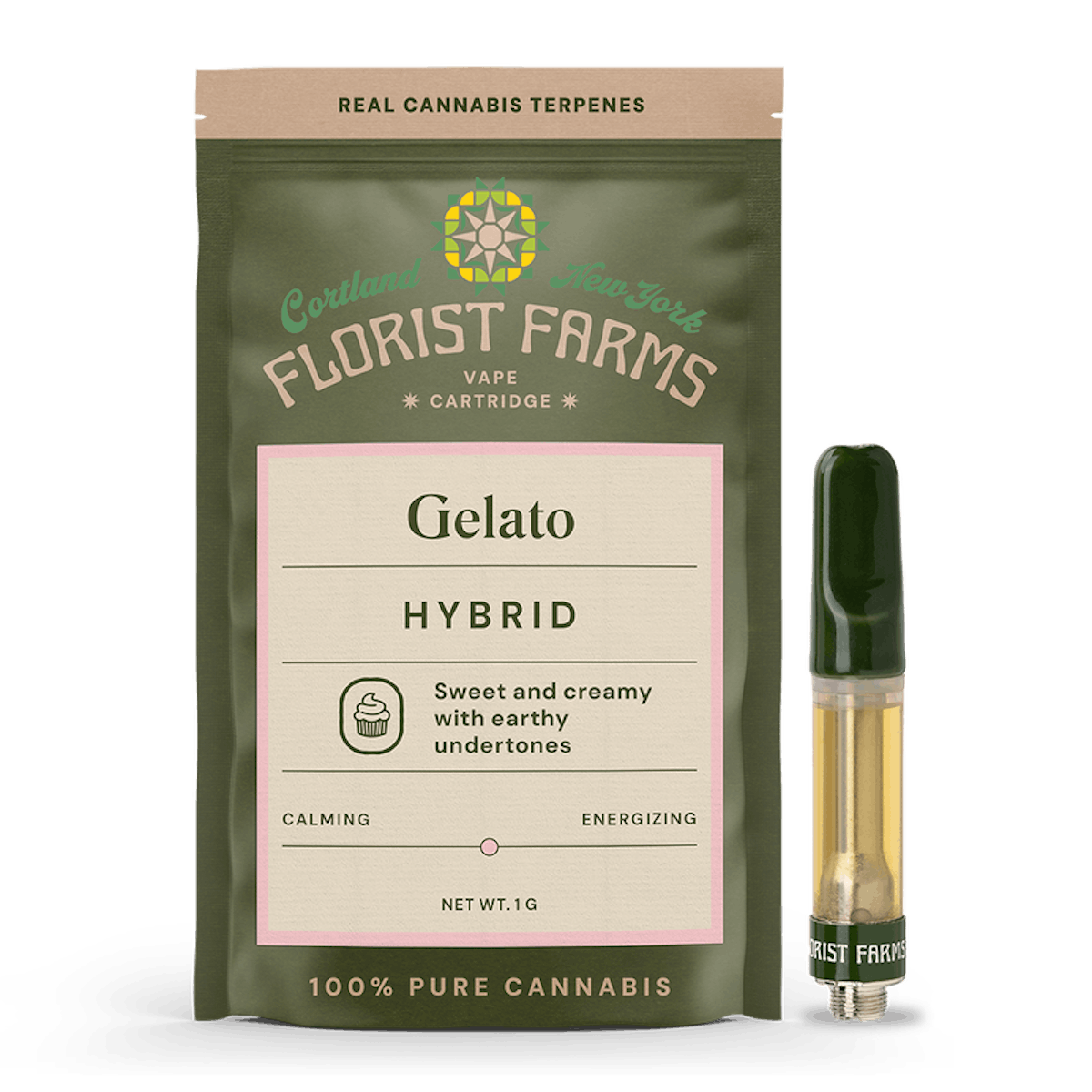 Florist Farms | Vape | 1g Cart | Gelato
