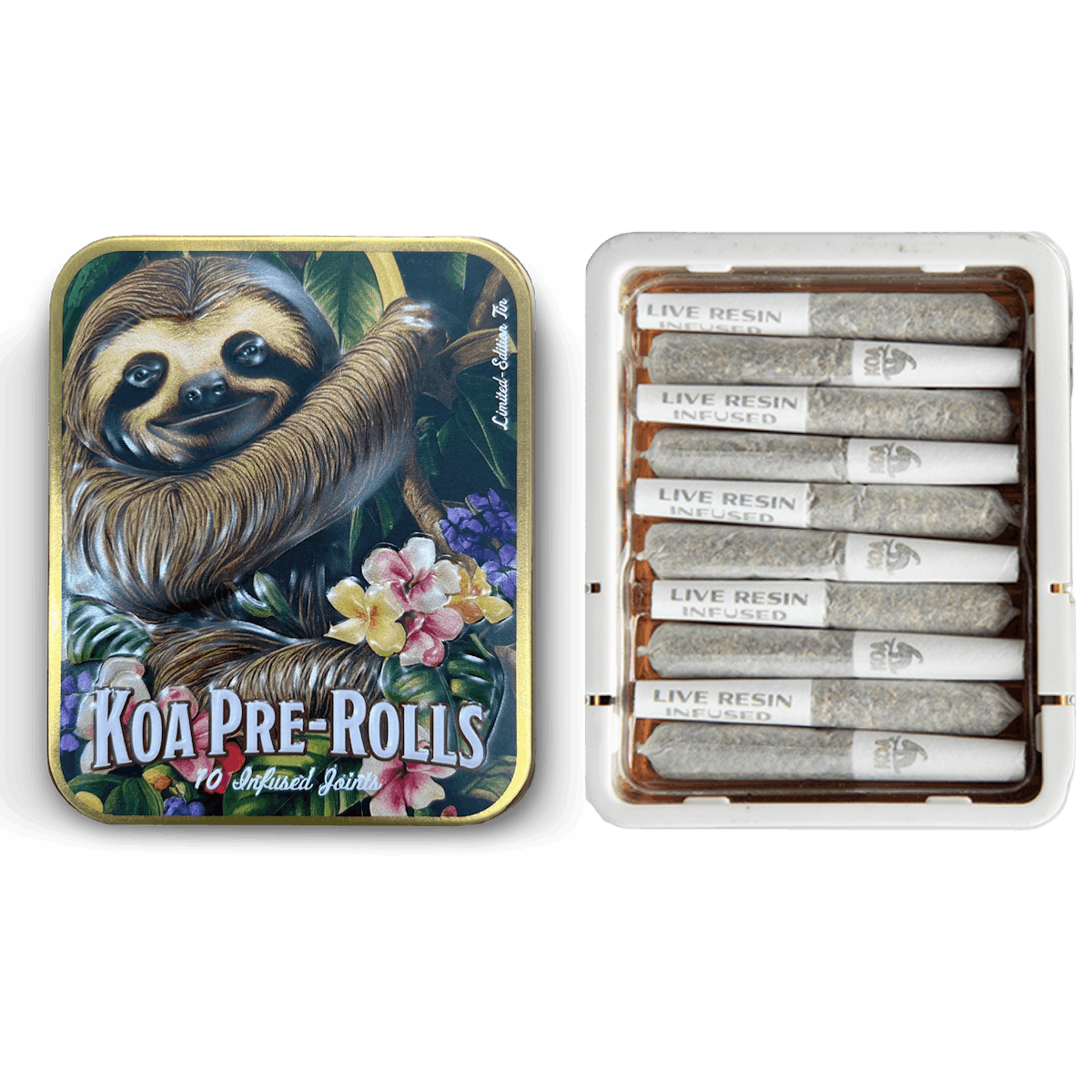 KOA | Preroll | 10pk | 3.5g | Live Resin Infused | Larry Burger